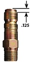 3/8" G-Style Male Air Coupler